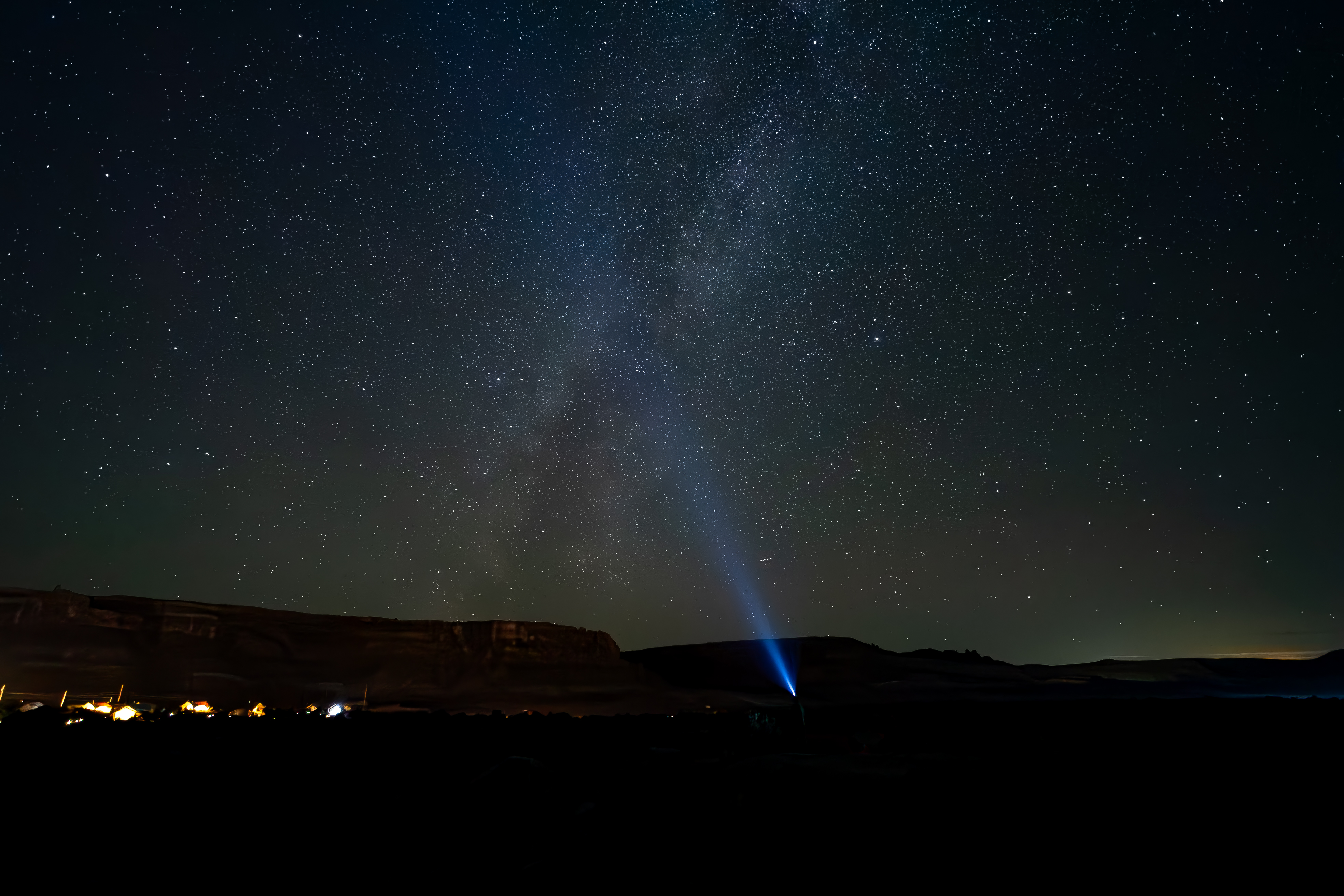 Under Canvas Night Sky
