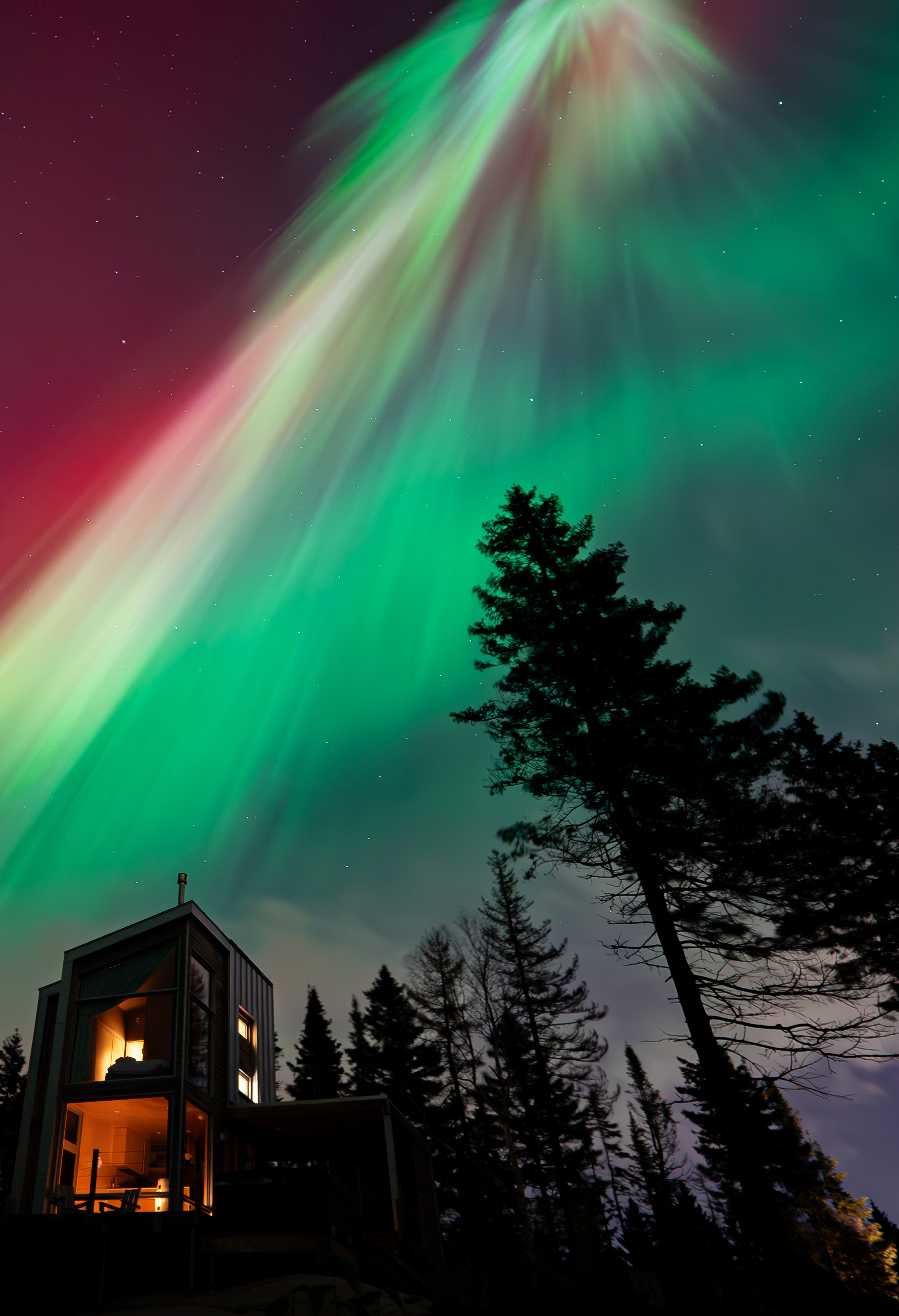 Northern Lights Swirl, Quebec